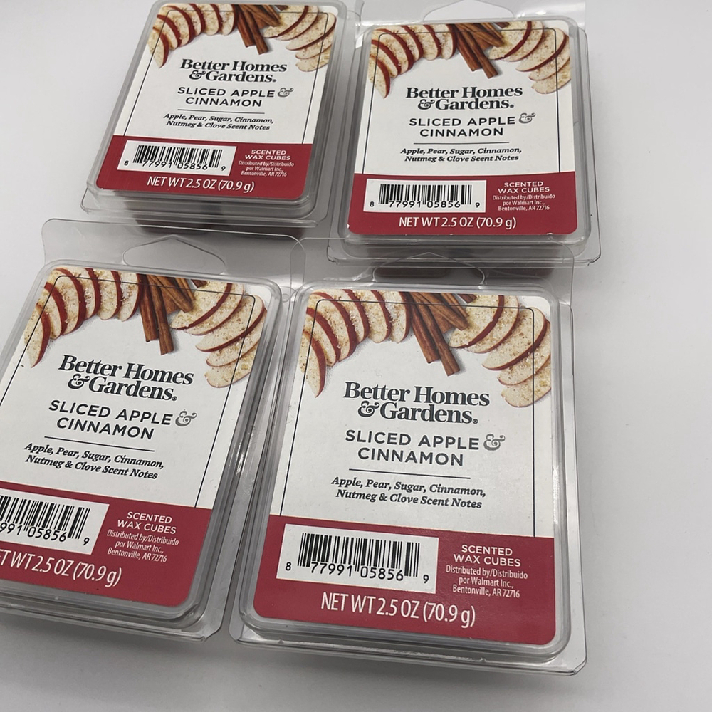 better homes and gardens wax melts Sliced Apple Cinnamon 4 Pack